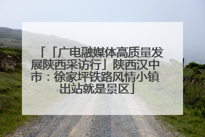 「广电融媒体高质量发展陕西采访行」陕西汉中市：徐家坪铁路风情小镇 出站就是景区