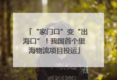 “家门口”变“出海口”！我国首个里海物流项目投运