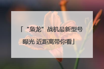 “枭龙”战机最新型号曝光 近距离带你看