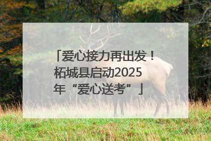 爱心接力再出发！柘城县启动2025年“爱心送考”