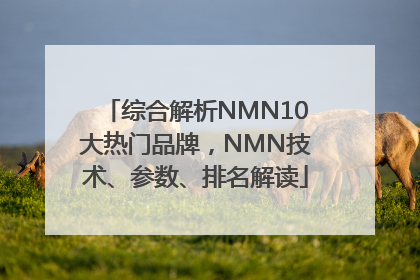 综合解析NMN10大热门品牌，NMN技术、参数、排名解读