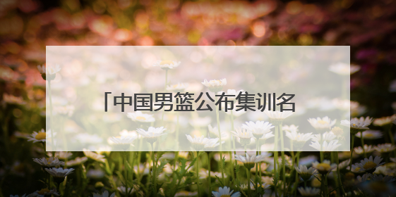 中国男篮公布集训名单，周琦、曾凡博、雷蒙、廖三宁入选
