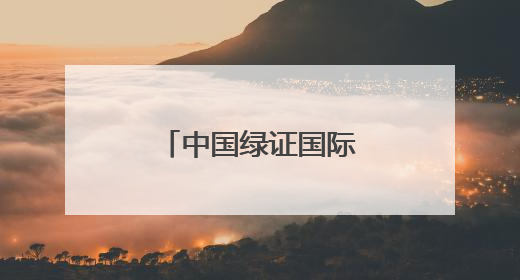 中国绿证国际化迈上新台阶