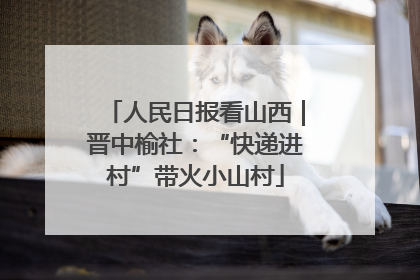 人民日报看山西｜晋中榆社：“快递进村”带火小山村
