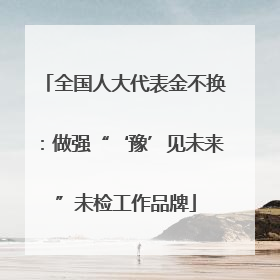 全国人大代表金不换：做强“‘豫’见未来”未检工作品牌