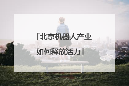 北京机器人产业如何释放活力