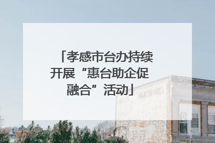 孝感市台办持续开展“惠台助企促融合”活动