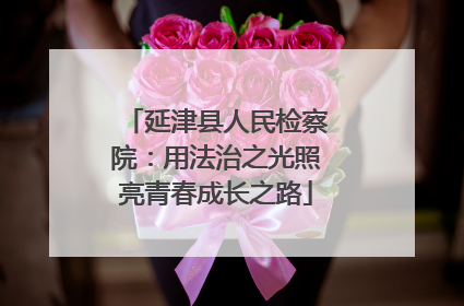 延津县人民检察院：用法治之光照亮青春成长之路