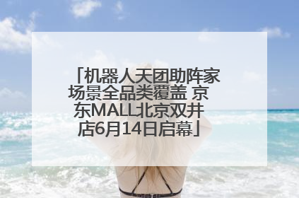 机器人天团助阵家场景全品类覆盖 京东MALL北京双井店6月14日启幕