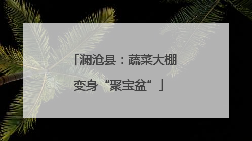 澜沧县：蔬菜大棚变身“聚宝盆”