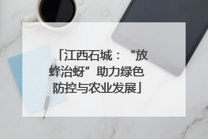 江西石城：“放蜂治蚜”助力绿色防控与农业发展