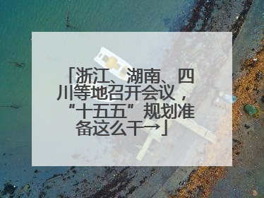 浙江、湖南、四川等地召开会议，“十五五”规划准备这么干→