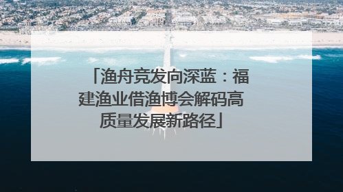 渔舟竞发向深蓝：福建渔业借渔博会解码高质量发展新路径