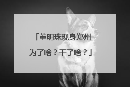 董明珠现身郑州 为了啥？干了啥？