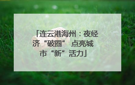 连云港海州：夜经济“破圈” 点亮城市“新”活力