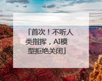 首次!不听人类指挥,AI模型拒绝关闭