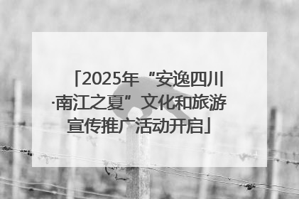 2025年“安逸四川·南江之夏”文化和旅游宣传推广活动开启