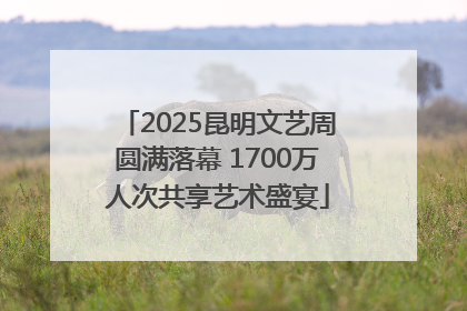 2025昆明文艺周圆满落幕 1700万人次共享艺术盛宴